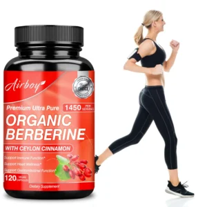 Organic Berberine Capsules - 120 Capsules