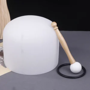 8 Inch Crystal Quartz Singing Bowl 432Hz