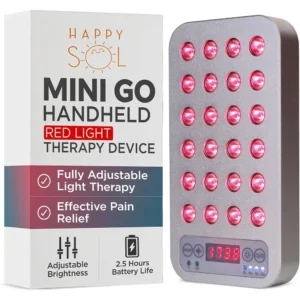 Portable Handheld Red and Infrared Light Therapy Device