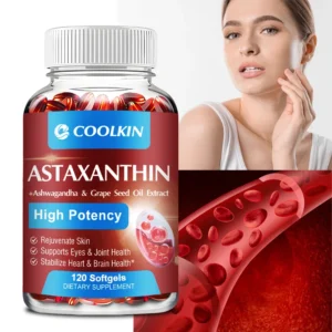 Astaxanthin 24mg.  Joint, Skin, Eye Health