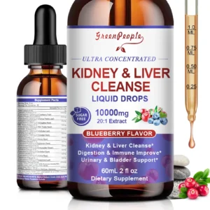 100 Natural 1000mg Cranberry Extract Kidney and Liver Cleansing