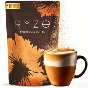 Organic Mushroom Coffee w/ 6 Adaptogenic Mushrooms