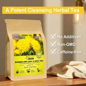 Natural Dandelion Leaf & Root Tea Bags