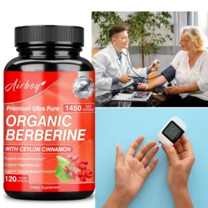 Berberine Capsules - Immune System Support, Boosts Metabolism